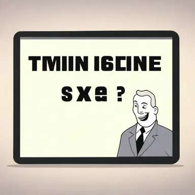 Why did the employee get terminated? Because he couldn't find the ex-it sign!