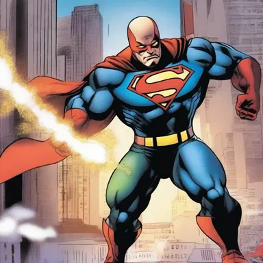 In the final issue, the superhero's journey terminates as he defeats the ultimate villain.