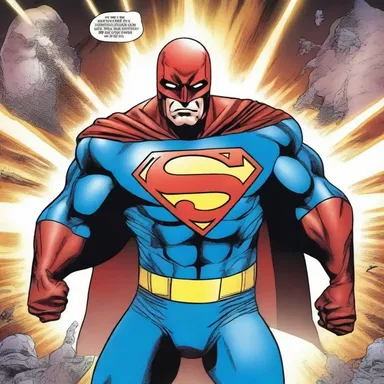 In the final issue, the superhero's journey terminates as he defeats the ultimate villain.