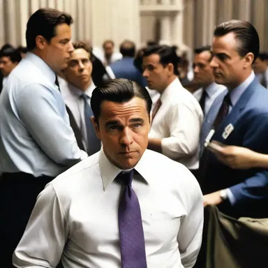 In the movie 'Wall Street', the protagonist engages in risk arbitrage to profit from the uncertain stock market conditions.