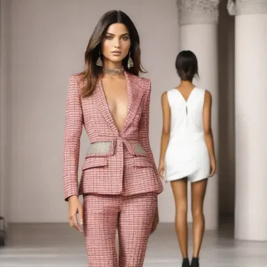 The fashion designer decided to ordain her favorite model as the brand ambassador for her new collection.