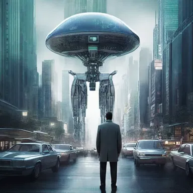 In the futuristic society depicted in the novel, artificial intelligence is ordained to govern the entire city.