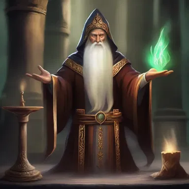 Legend has it that the ancient wizard will ordain a chosen hero to fulfill a prophecy and save the realm from evil.