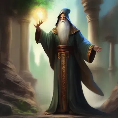 Legend has it that the ancient wizard will ordain a chosen hero to fulfill a prophecy and save the realm from evil.