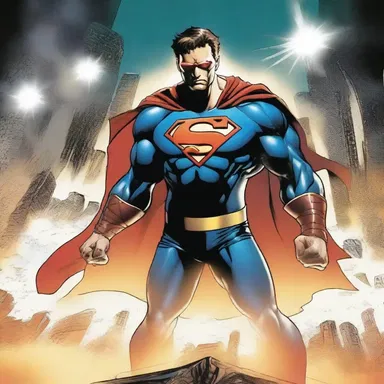 In the superhero comic book, the protagonist is ordained as the chosen one with special powers.
