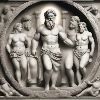 According to Greek mythology, Zeus ordained the gods and goddesses with their respective domains and powers.