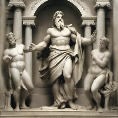 According to Greek mythology, Zeus ordained the gods and goddesses with their respective domains and powers.