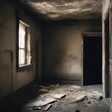 The ancient curse ordained that anyone who entered the haunted house would face unimaginable horrors.