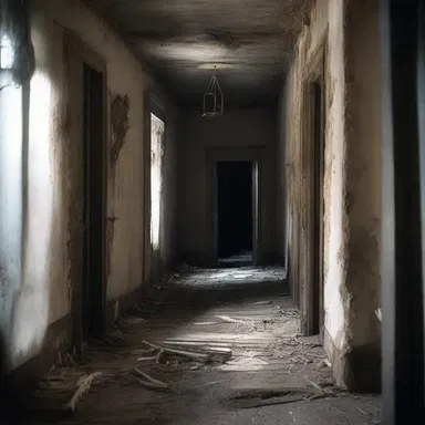 The ancient curse ordained that anyone who entered the haunted house would face unimaginable horrors.