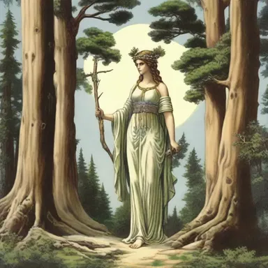 According to Greek mythology, cedar trees were believed to be sacred to the goddess Artemis, symbolizing protection and fertility.