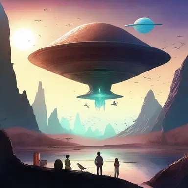 In a distant future, human civilization discovers an alien planet inhabited by a peculiar species of dipper-like birds.