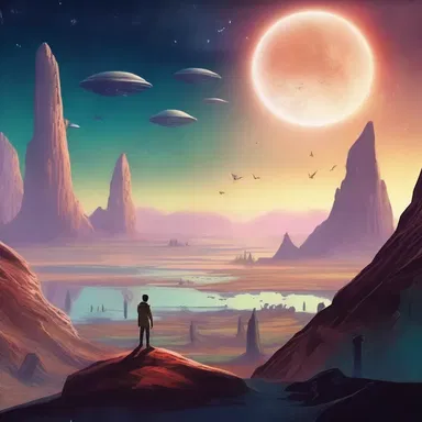 In a distant future, human civilization discovers an alien planet inhabited by a peculiar species of dipper-like birds.