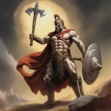 According to Greek mythology, the god of war, Ares, used a celestial hand brake to halt his chariot during battle.