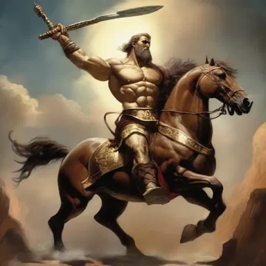 According to Greek mythology, the god of war, Ares, used a celestial hand brake to halt his chariot during battle.