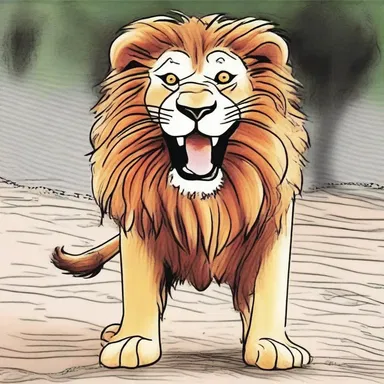 Why did the lion join the comedy club? Because he had a natural ferocity for making people laugh.