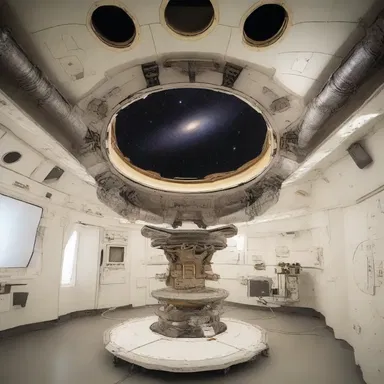 The spaceship was fitted with state-of-the-art technology to explore distant galaxies.