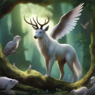 In the fantasy book, the magical creatures communicate through unique voiced sounds that humans cannot understand.