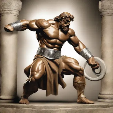 In Greek mythology, Hercules picked up the gauntlet and faced numerous legendary challenges to prove his strength and heroism.