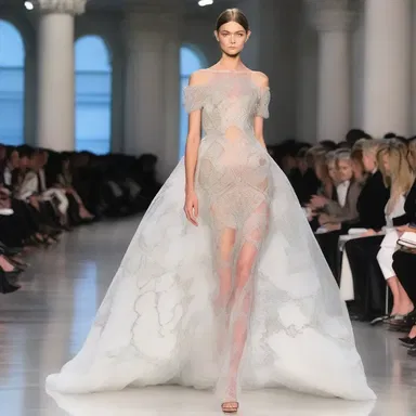 The fashion designer drew inspiration from the complex structure of the trochlear nerve, incorporating its intricate patterns into a stunning evening gown.