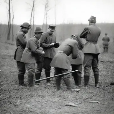 During the American Civil War, many soldiers would unpick their uniforms to repair them in the field.