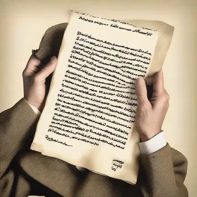 The detective carefully unpicked the stitching on the torn letter, hoping to find a hidden clue within.