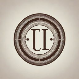 An imaginative logo for 'Calibre' with book elements or motifs