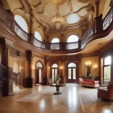 The architect designed a beautiful mansion with a grand corpus that showcased the wealth and opulence of the owner.
