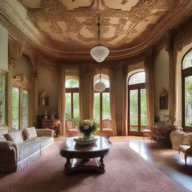 The architect designed a beautiful mansion with a grand corpus that showcased the wealth and opulence of the owner.