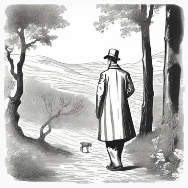 The protagonist inherited a vast corpus from their late parents, which significantly influenced their choices and lifestyle throughout the novel.