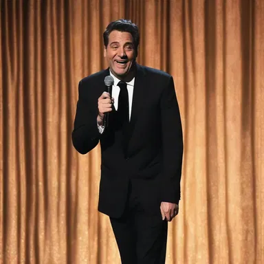 The comedian told an unstaged joke that had the audience roaring with laughter.