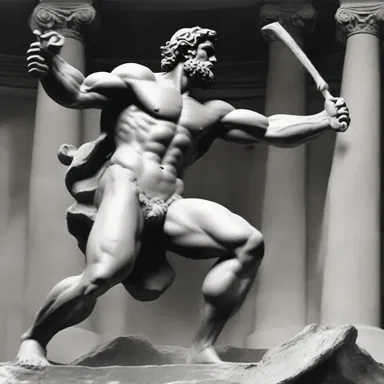 In Greek mythology, there is a famous story of a mentally retarded hero named Heracles who performed incredible feats.