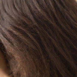 A detailed close-up image of a varied, nicely tamed, and healthy textured hair shining under a radiant light.