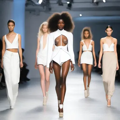 The fashion designer incorporated the concept of sprung rhythm into her runway show, creating a dynamic and expressive presentation.