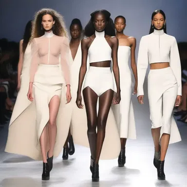 The fashion designer incorporated the concept of sprung rhythm into her runway show, creating a dynamic and expressive presentation.