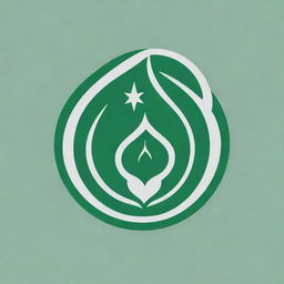 A logo for a teen mosque group, 'REMAS OFFICIAL', designed in green and white colors with a modern Islamic aesthetic.