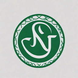 Modify the previous logo to prominently feature the text 'REMAS' in the design, maintaining the green and white color scheme and modern Islamic aesthetic.