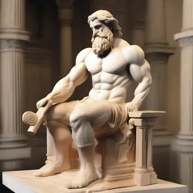 According to Greek mythology, Hephaestus used a magical firmer chisel to create exquisite wooden sculptures.