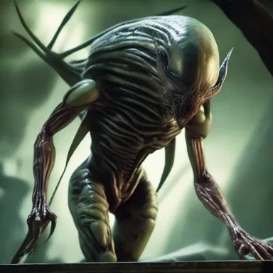 In the science fiction novel, the alien creature had setose skin, covered in sharp quills to ward off predators.