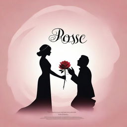 An elegant movie poster titled 'The Rose'