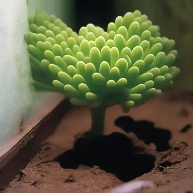 The horror movie featured a scene where a character discovered a mysterious plant with campylotropous ovules growing in their basement.