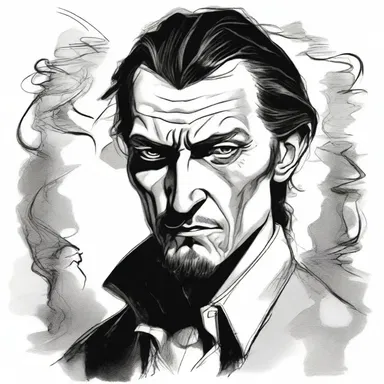 The antagonist in the novel maledicted the protagonist, desiring harm and misfortune to befall them.