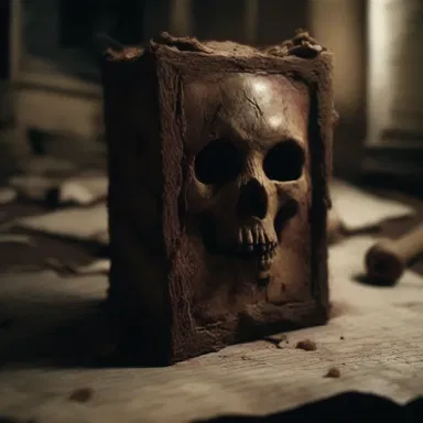 In the horror movie, a cursed object maledicts anyone who possesses it, bringing unimaginable harm and suffering.