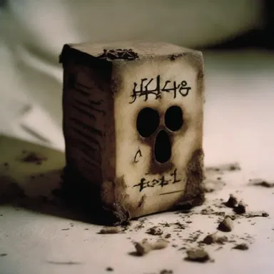 In the horror movie, a cursed object maledicts anyone who possesses it, bringing unimaginable harm and suffering.