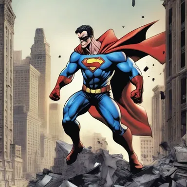 The superhero used his extraordinary powers to quickly rebuild the city destroyed by the villain.