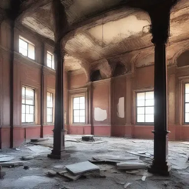 The architect had to come up with a plan to rebuild the historical building after it was damaged in a fire.