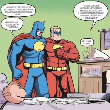 In the superhero comic, The Eardrum Avenger, the main character struggles with tympanitis after a battle with the evil villain.