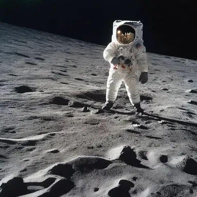 During the Apollo missions, astronauts closely studied the Maria on the moon's surface.