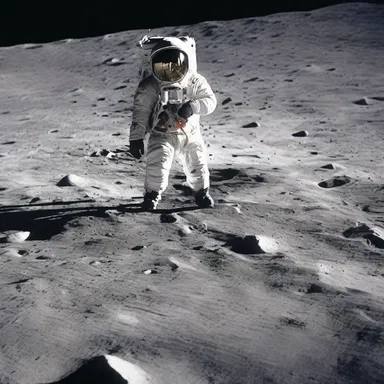 During the Apollo missions, astronauts closely studied the Maria on the moon's surface.
