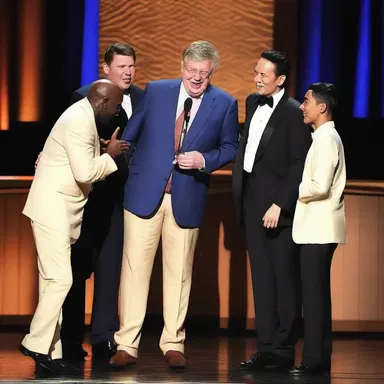 The preeminent joke of the night had everyone laughing uncontrollably.