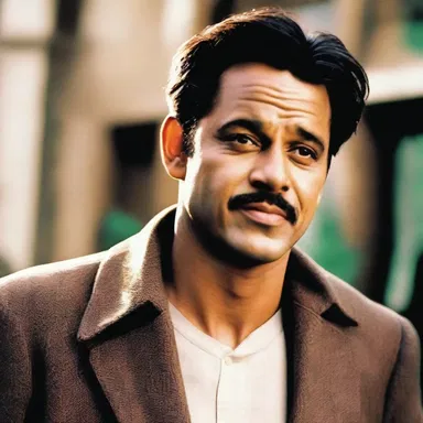The lead actor in the movie was a salaried actor.